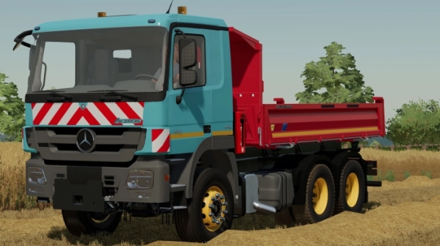 FS22 - Mercedes-Benz Actros 2646/3332 6x4 Tipper Truck V1.0