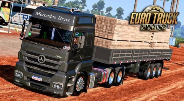 ETS2 - Mercedes-Benz Axor 2544 + Interior V2.0