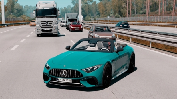 ETS2 - Mercedes SL63 AMG 2023 V1.0