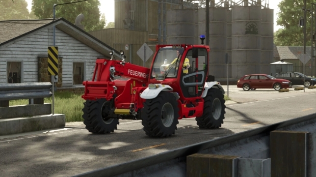 FS25 - Merlo Multifarmer 449 Fire Department V1.0