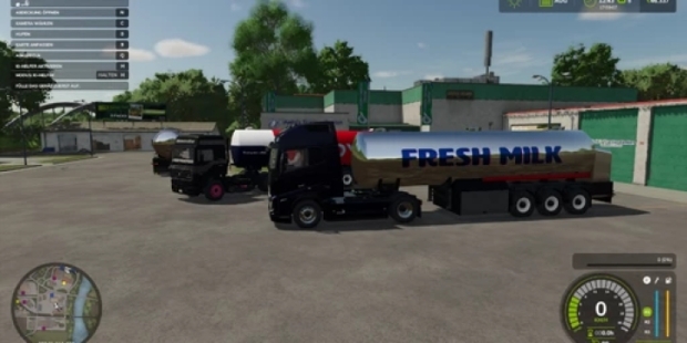 FS25 - Milk Trailer V1.0
