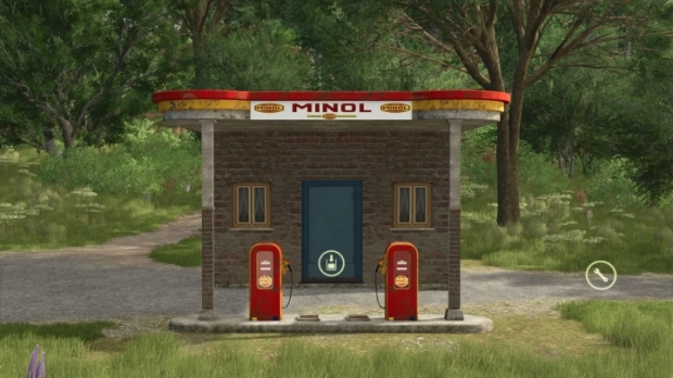 FS25 - Minol Gas Station Pack V1.0