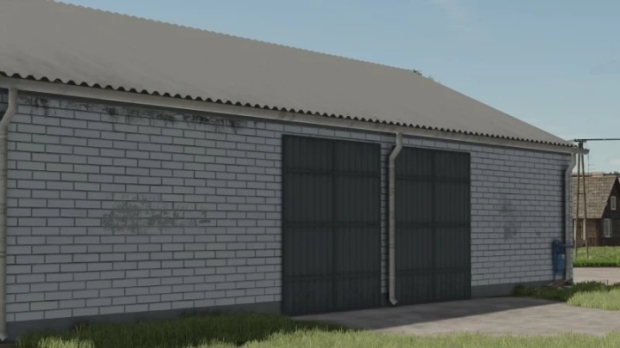 FS25 - Modern Barn with Garage V1.0