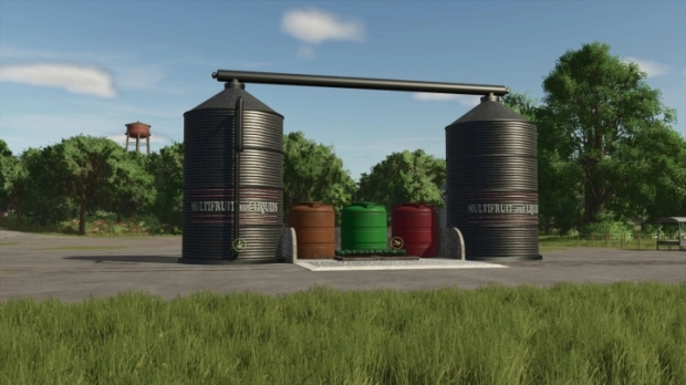 FS25 - Multifruit And Liquid Silo V1.0