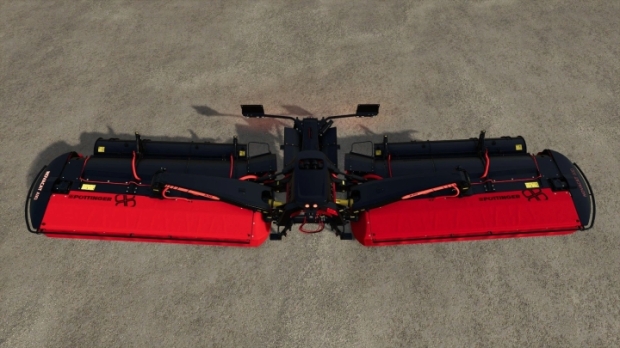 FS25 - Novacat A10 Crossflow (Black / Red) V1.0