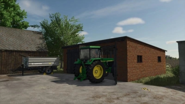 FS25 - Old Brick Garage V1.0