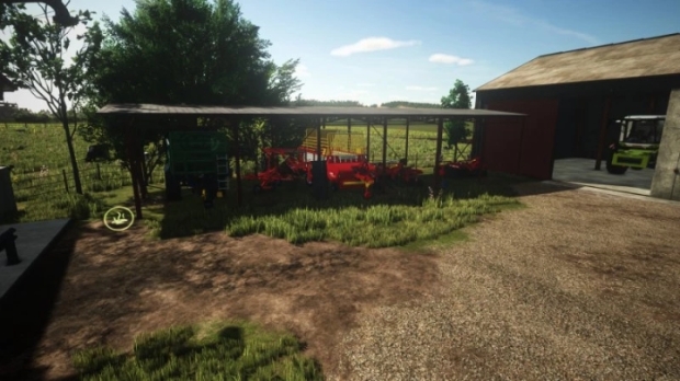 FS25 - Old Sheds For Bales V1.0