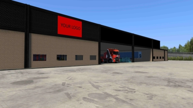 ETS2 - Open Depot Model & Prefab Version V1.0