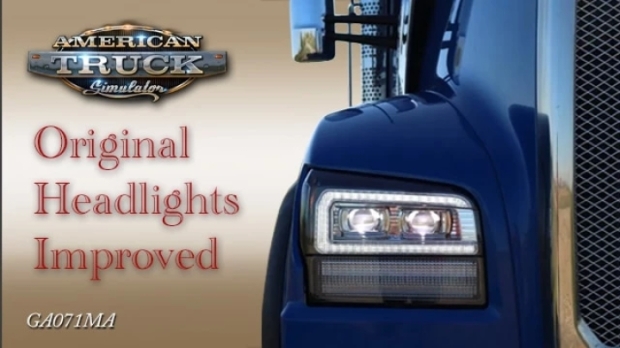 ETS2 - Original Head Lights Improved V1.0