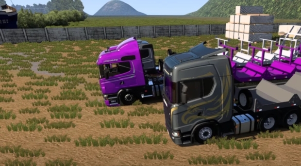 ETS2 - Pack DE Reboque Algodoeiro V1.0