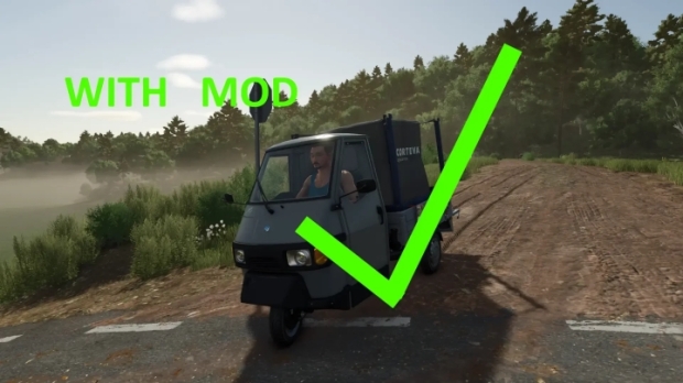FS25 - Piaggio Ape 50 Heavy Loadings V1.0
