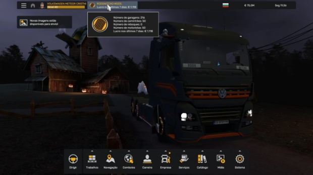 ETS2 - Profile Volkswagen Meteor Christhian Cardoso (09.11.2024) V1.0