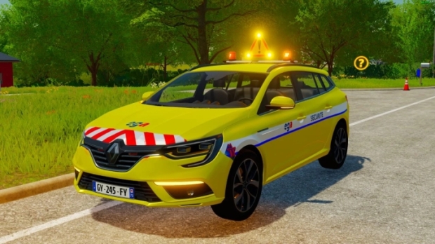 FS22 - Renault Megane IV Estate EGA Security V1.0