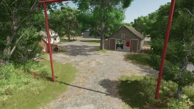 FS25 - Riverband Springs Starthof V1.0