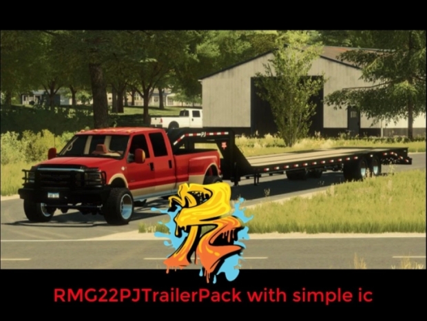 FS22 - RMG22 PJ Trailer Pack with Simple IC V1.0