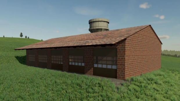 FS22 - Road Maintenance Vehicle Hall V1.0