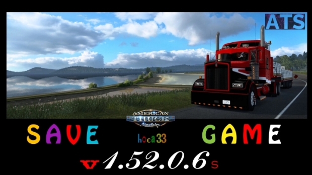 ATS - Save Game (Profile) V1.52.0.6s