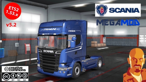ETS2 - Scania Megamod V5.2