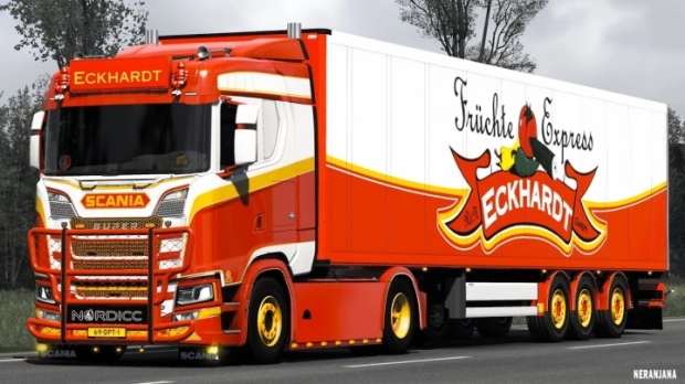 ETS2 - Scania NG Open Pipe V8 Sound V1.53