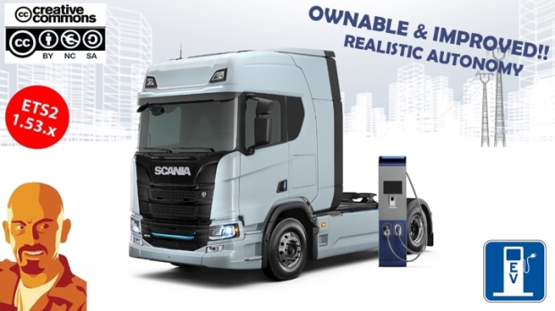 ETS2 - Scania S BEV Electric Ownable & Improved V1.0