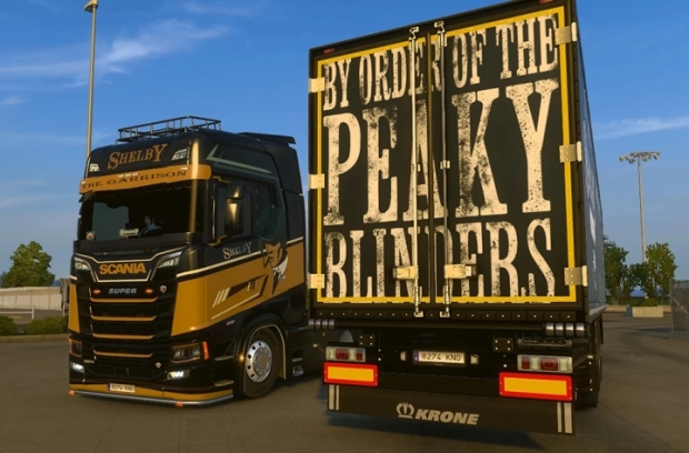 ETS2 - Scania S Peaky Blinders V1.0