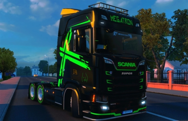 ETS2 - Scania S Skin Pack V1.0