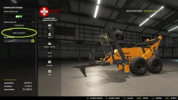 FS25 - Scorpio 550+ PBSMods Edition V1.0