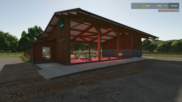 FS25 - Sheep Enclosure 500 Places V1.0