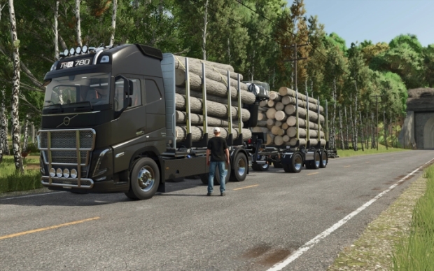 FS25 - Timber Frame FH16 V1.0