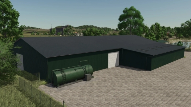 FS25 - Vehicle Shed V1.0