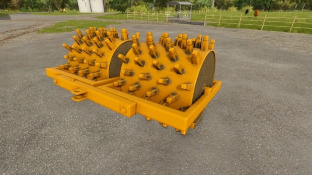 FS25 - Wedge's Foot Roller V1.0