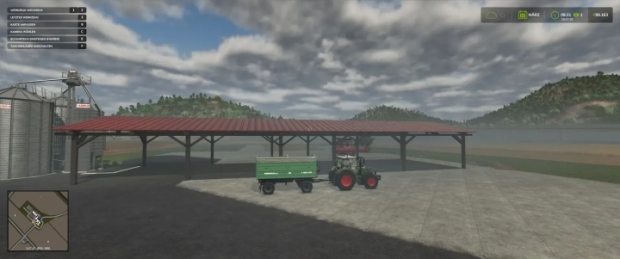 FS25 - Wooden Shelter V1.0