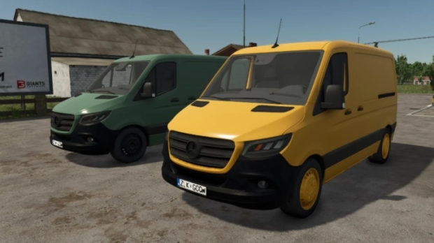 FS25 - 2018 Mercedes-Benz Sprinter V1.0