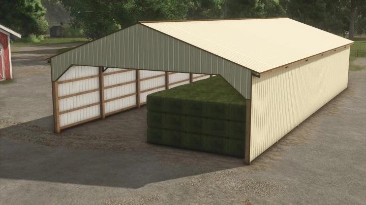 FS25 - 40x84 Hay Shed V1.0