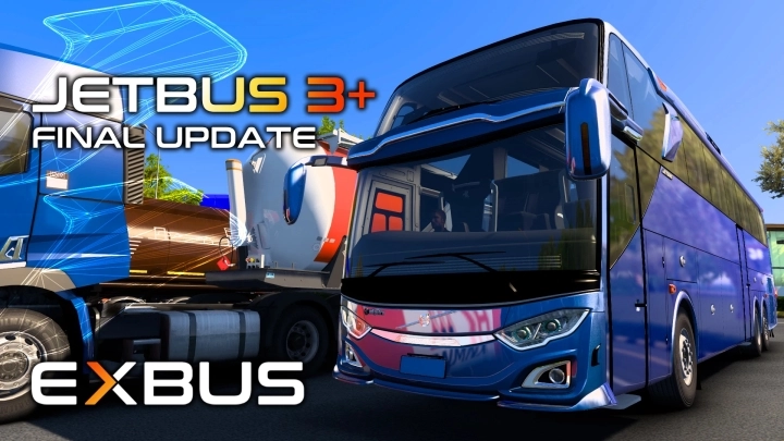 ETS2 - Adi Putro Jetbus 3+ Final Update V1.0