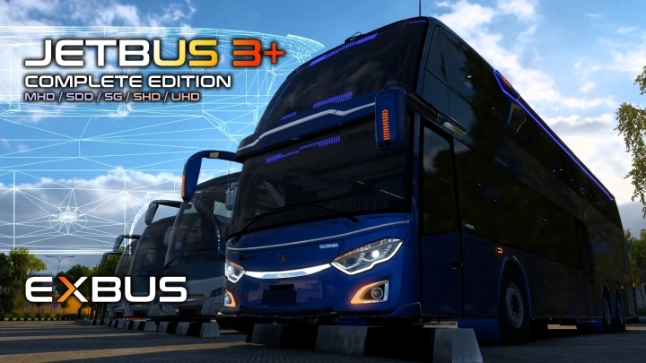 ETS2 - Adiputro Jetbus 3+ Complete Edition