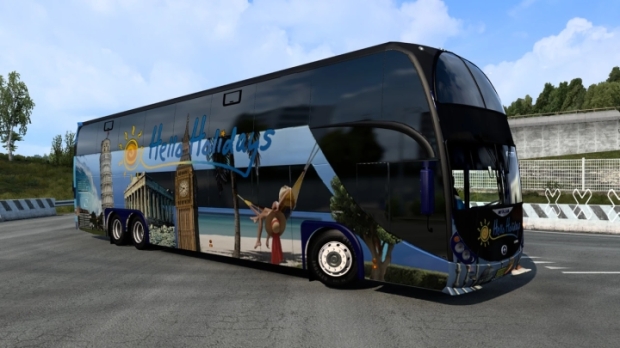 ETS2 - BigBus Traffic Pack V2.0.10