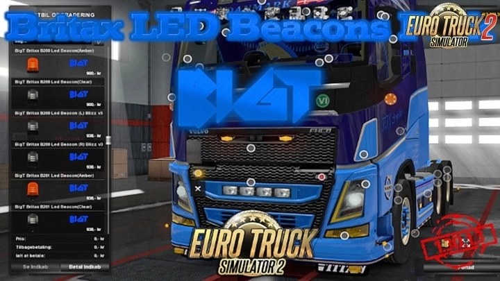 ETS2 - BigT Britax LED Beacons Pack