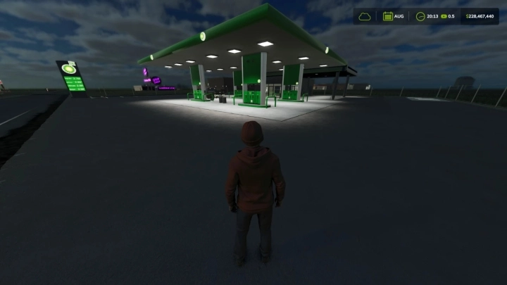 FS25 - BP Gas Station V1.0