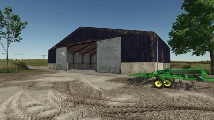 FS25 - British Grain Sheds V1.0