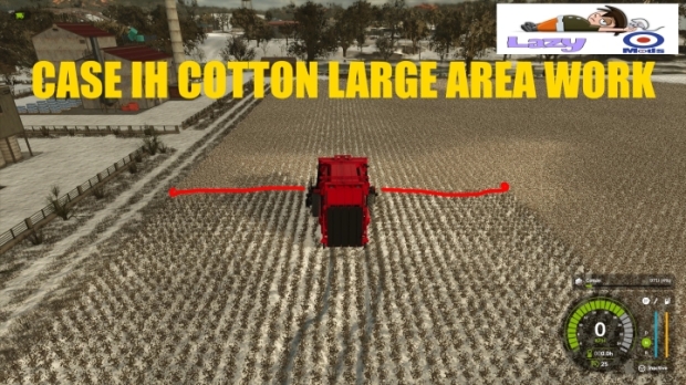 FS25 - Case IH Cotton Large Area Work V1.0