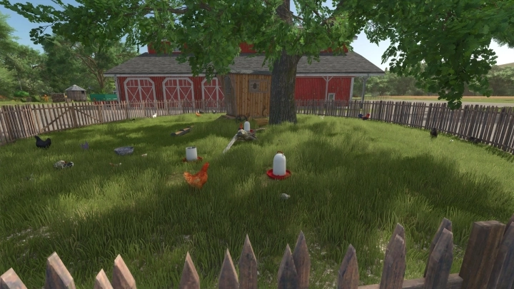 FS25 - Chickens with Fences V1.0