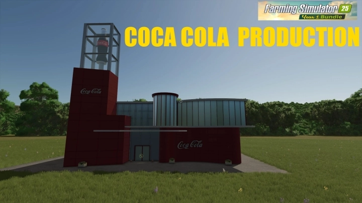 FS25 - Coca Cola Production V1.0.0.2