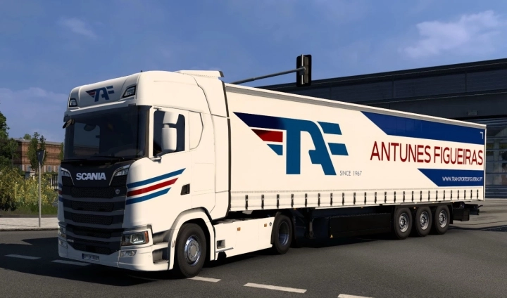 ETS2 - Combo Skin Transport Antunes SA Figueiras V1.0