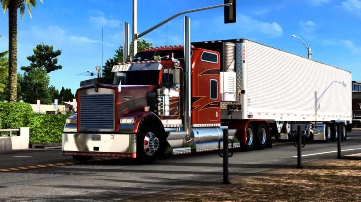 ATS - Custom Kenworth W900b V1.53