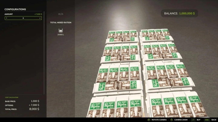 FS25 - Feed Pallets V1.0