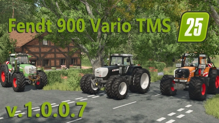 FS25 - Fendt 900 Vario TMS V1.0.0.7