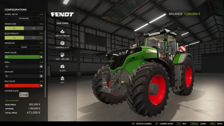 FS25 - Fendt Vario 1000 Chip V1.0