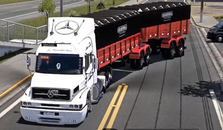 ETS2 - Guerra Double Trailer and Single Trailer V1.0