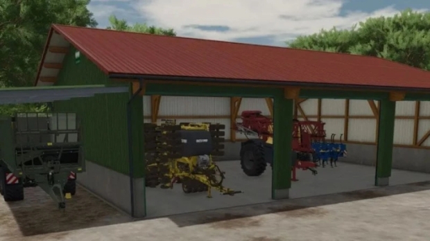 FS25 - Hormann Garage + Roof Extension V1.0